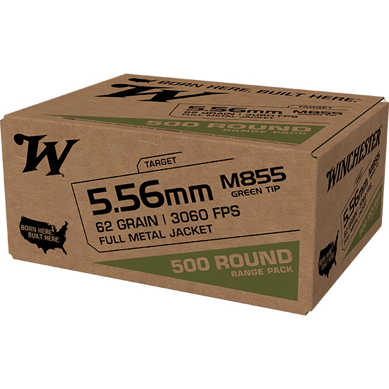 WIN LC 5.56MM M855 62GR FMJ 500/2 (182) - Ammunition